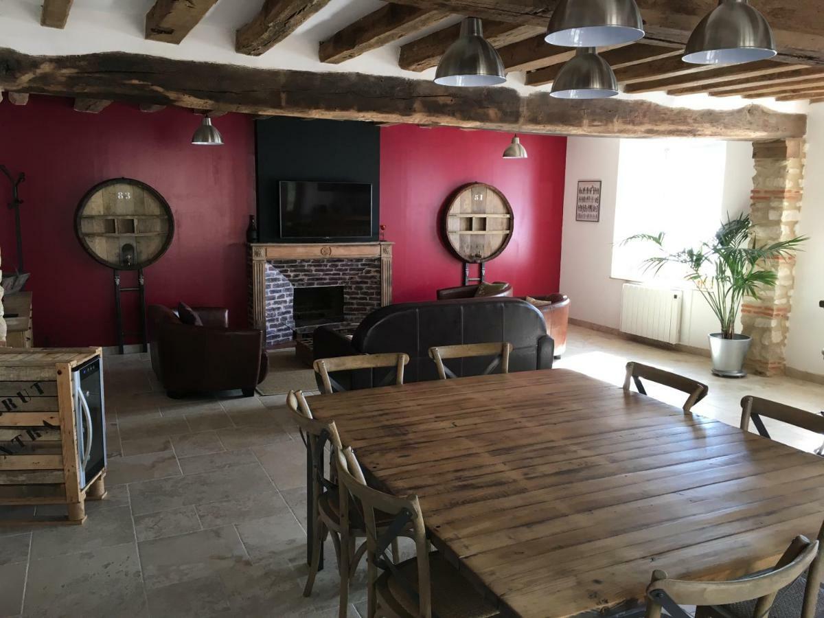 Gite La Nuit Etoilee Chez Champagne Mathelin Mareuil-le-Port エクステリア 写真